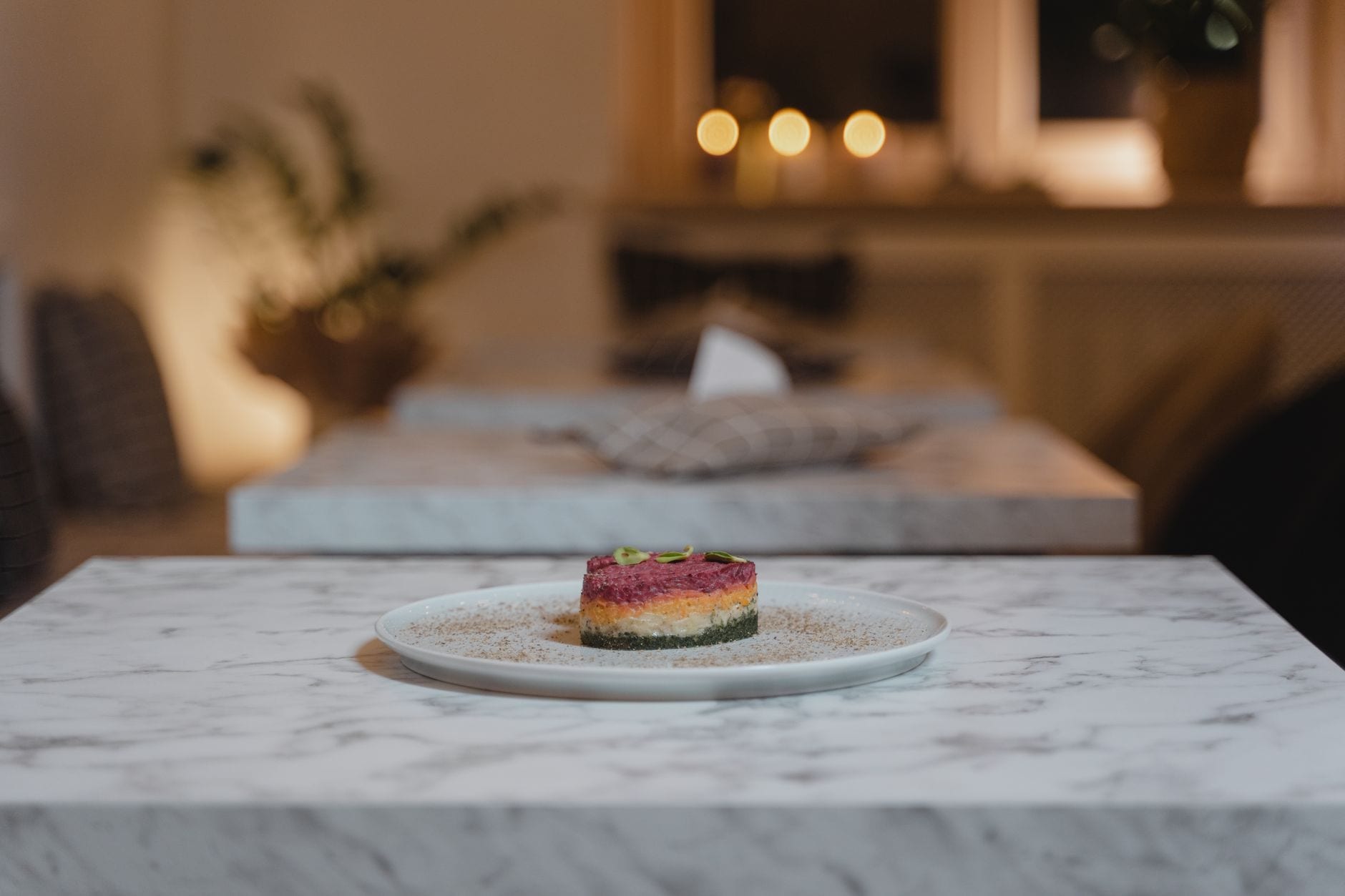 Blog post about restaurant dining experience
