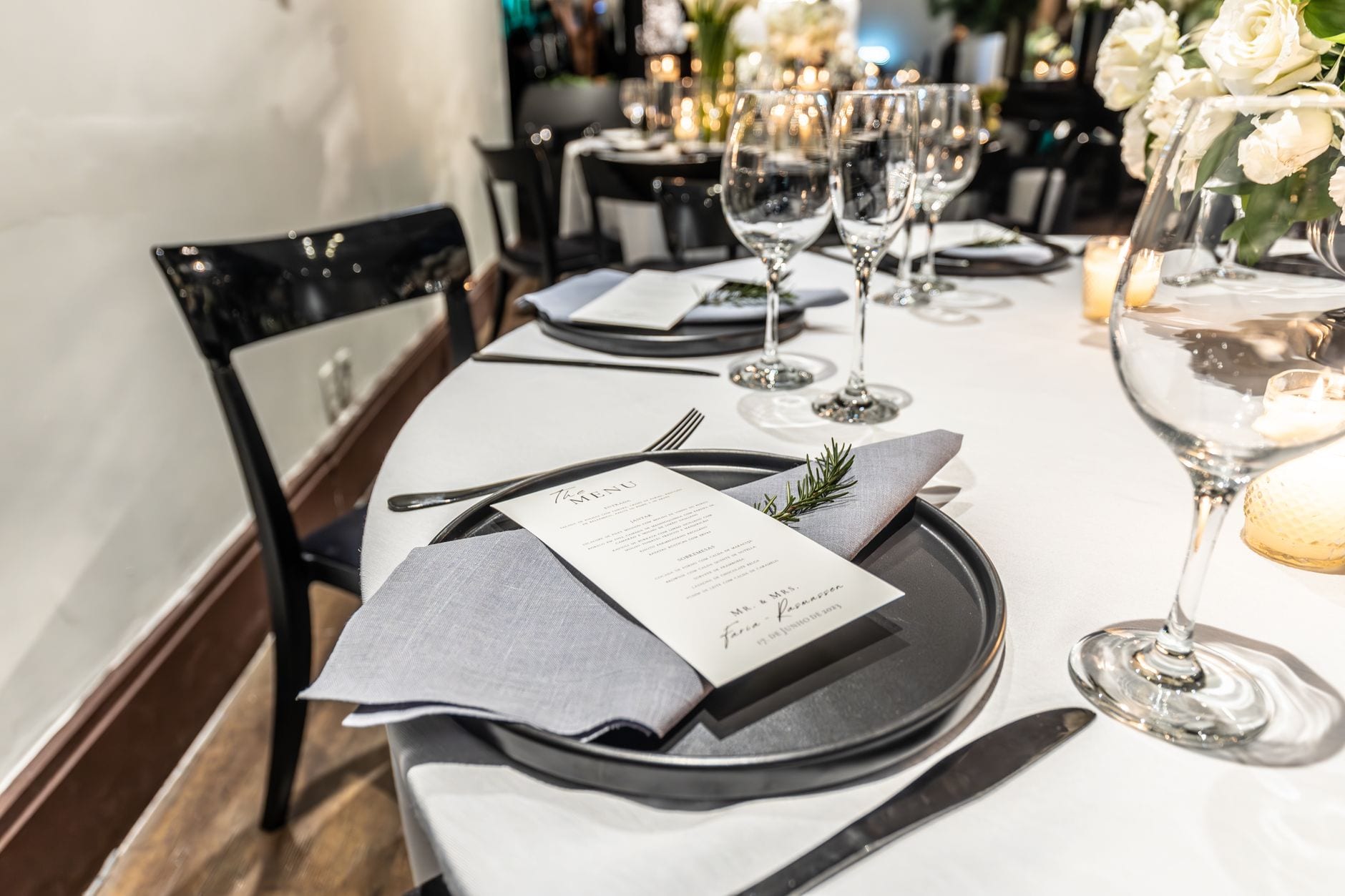 Private dining event at Tavola
