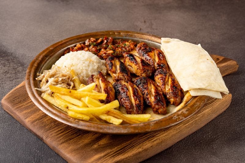 Perfectly grilled chicken thighs